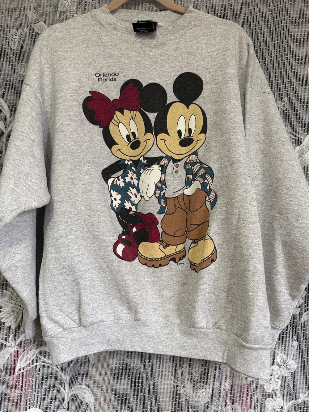 Vintage Mickey and Minnie Disney Orlando Sweatshirt